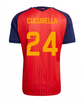 Billige Fotballdrakt Spania Marc Cucurella #24 Replika Hjemmedrakt VM 2026 Kortermet Billige Fotballdrakt Spania Marc Cucurella #24 Replika Hjemmedrakt VM 2026 Kortermet